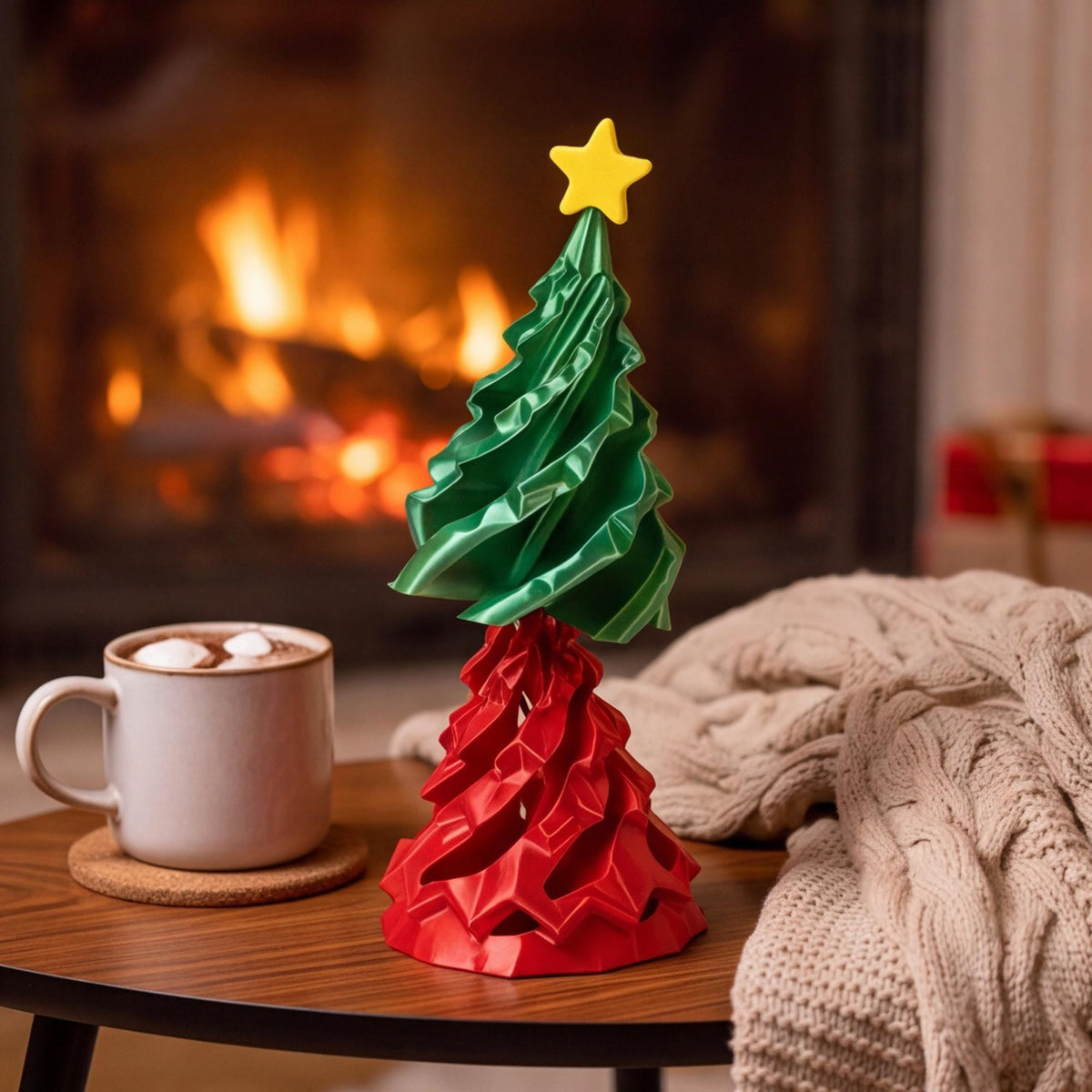 Collapsible Spiral Christmas Tree Sensory Desk Toy